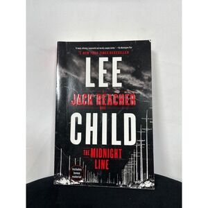 The Midnight Line Lee Child Jack Reacher Novel Paperback